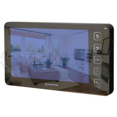 Монитор видеодомофона Prime SD (Mirror) black XL